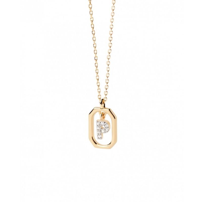 Collar PDPaola Mini Letter P