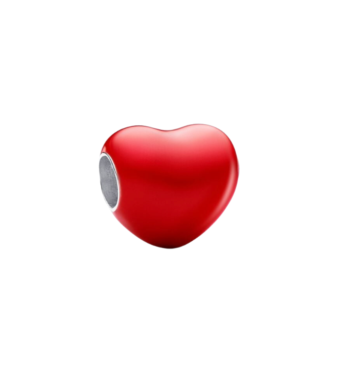 Charm Corazón Mensaje Oculto que Cambia de Color