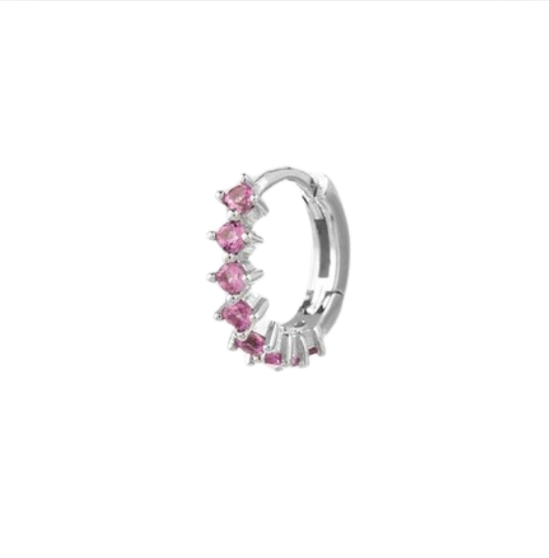 Piercing criolla RADIANTE-rosa