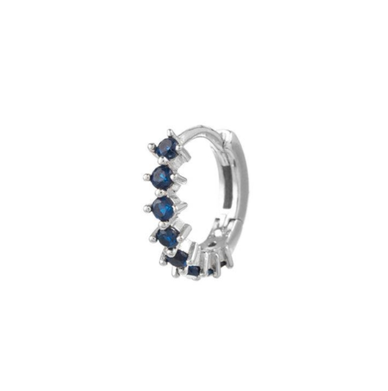 PENDIENTE AGATHA PARIS CRIOLLA RADIANTE AZUL