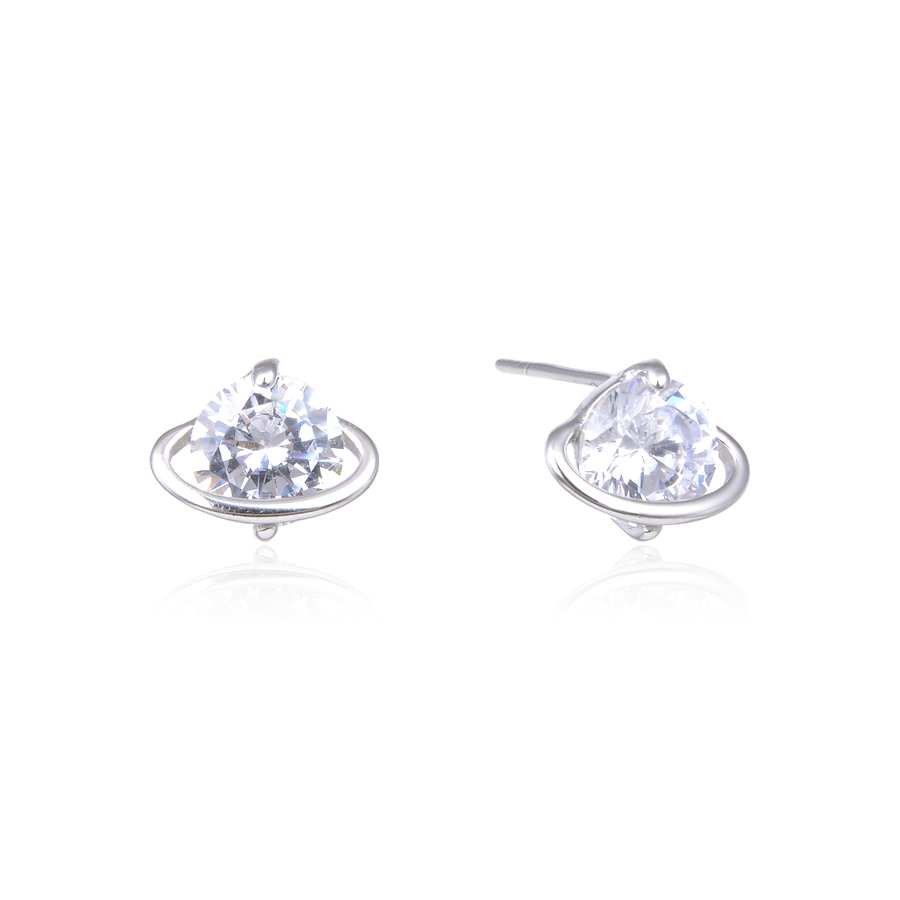 Pendientes de Plata con Circonitas