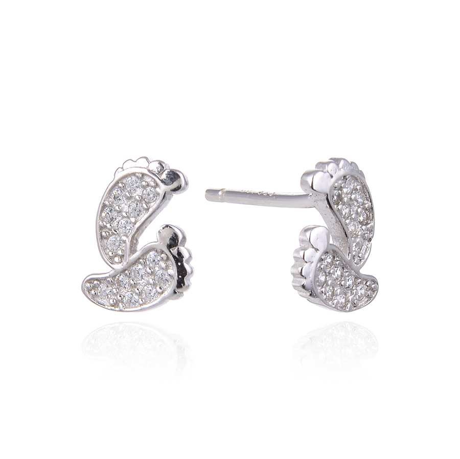Pendientes de Plata - Pies