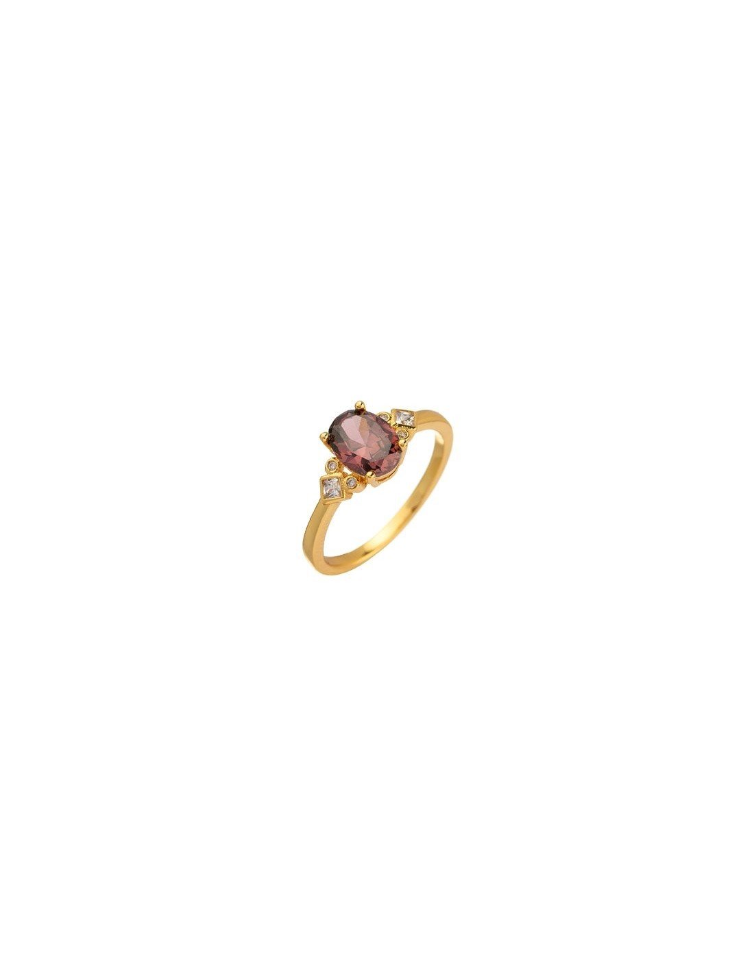 Anillo Agatha París Maria Pombo Golden
